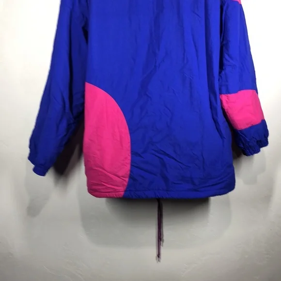 Vintage PK Elliot blue and pink jacket size small - Picture 9 of 11